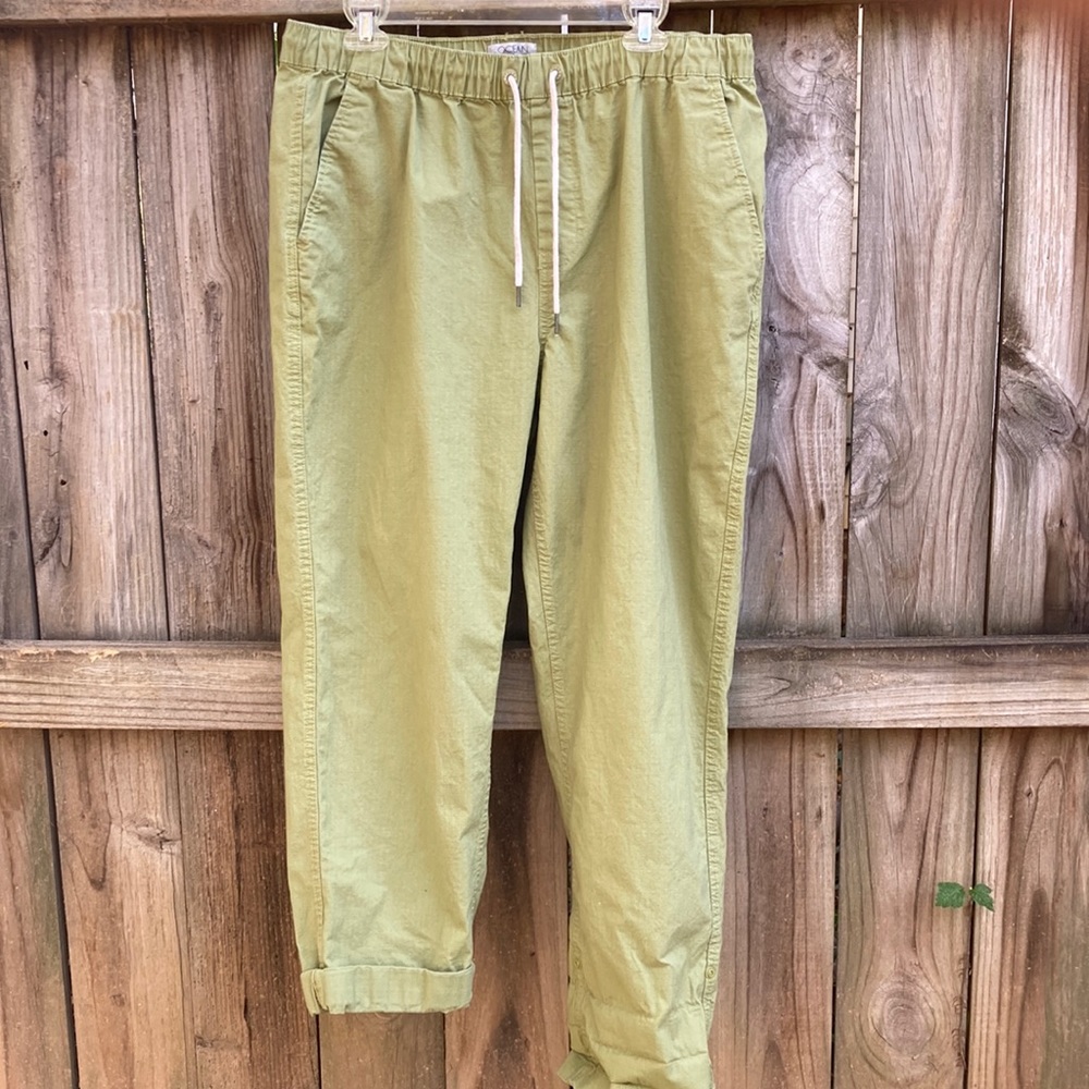 Coast Ocean green cotton pants